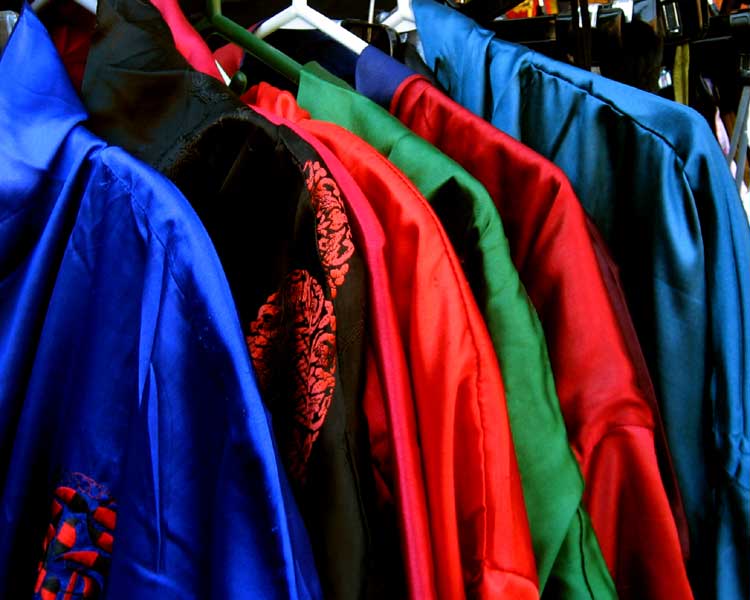 Colourful Kimonos