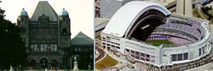 Queen's Park and Skydome